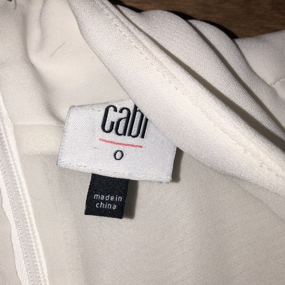 Cabi size 0 dressy sleeveless top - Picture 4 of 8